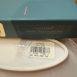 Lenox Holiday Candy Dish